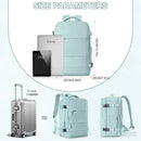 Waterproof Backpack Air Cushion Support Blue