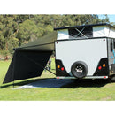 Camec Black Privacy Screen 3.1M x 1.8M With Ropes And Pegs