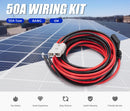 ATEM POWER 50A Wiring Kit 12V Anderson Style Plug Battery Cable Quick Connect 6m