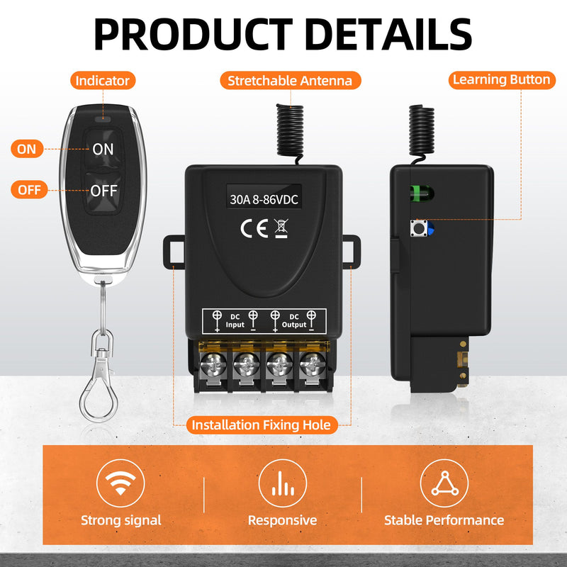 Soldered Remote Control Switch Remote Controlled Switch