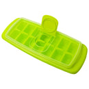 On The Road RV Ice Cube Tray With Cover Green