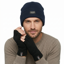 Dents Mens 3M Thinsulate 2pcs Set - Beanie & Fingerless Gloves