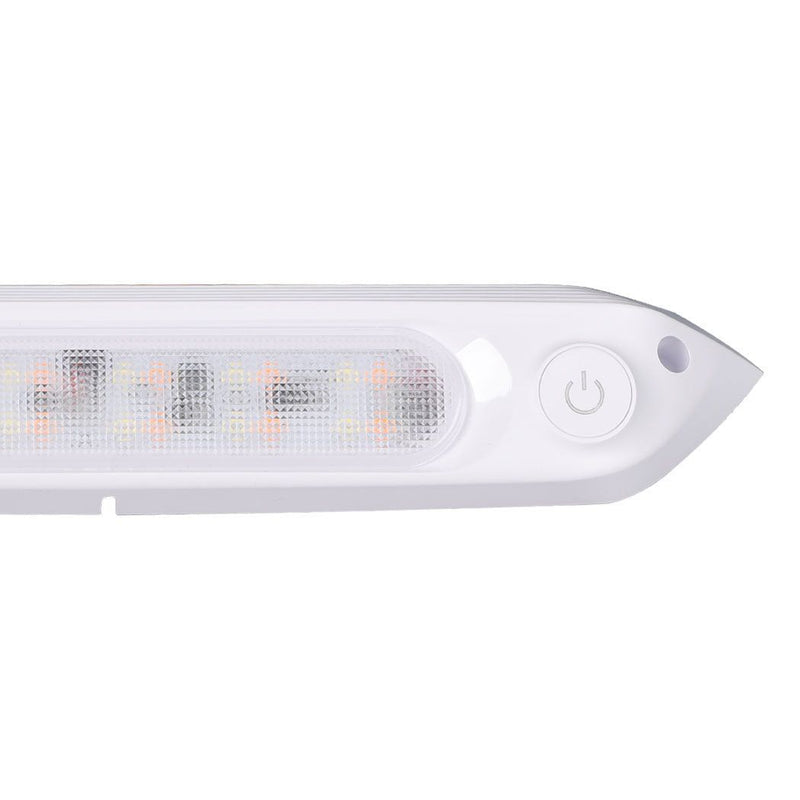 Manan LED Bug Awning Light 287mm Dimmable 12V Caravan RV Exterior Amber White