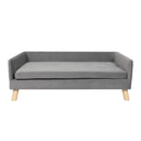 Pawz Pet Sofa Bed Dog Warm Soft Lounge Couch Soft Removable Cushion Chair Large