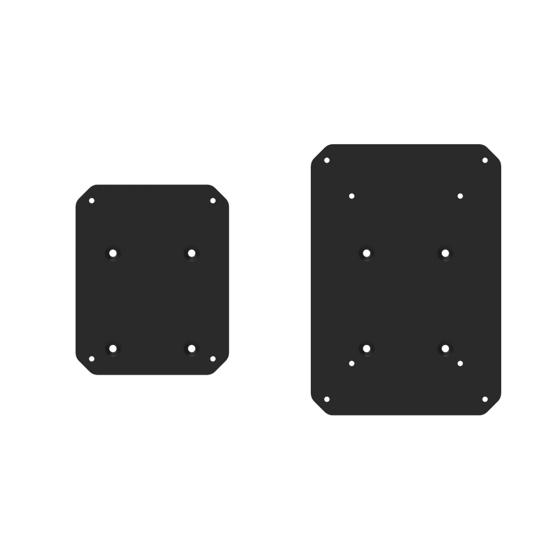 Kanto SX22 22" Tall Fillable Speaker Stands with Isolation Feet - Pair, Black