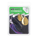 Bite Science 5/8oz PTX Spinnerbait Lure - Purple/Black