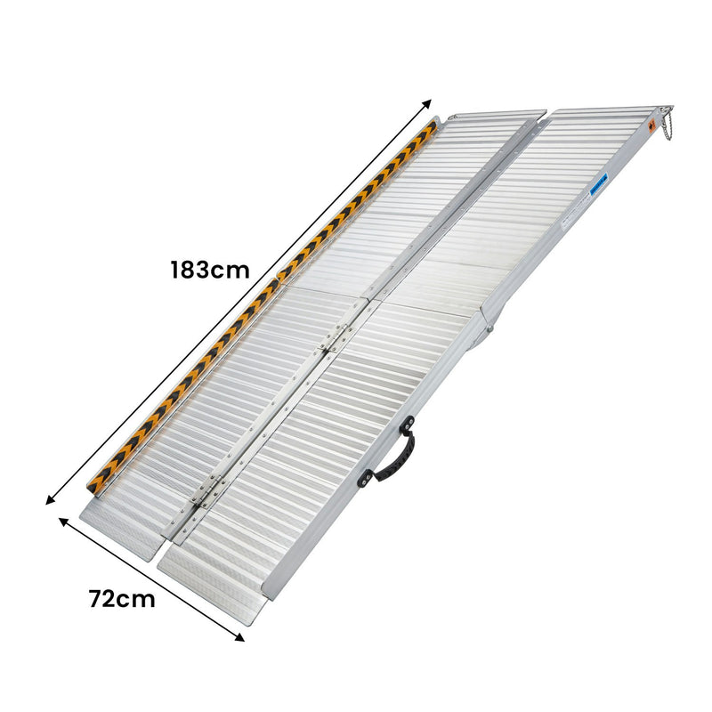 Kartrite Aluminium Portable Wheelchair Ramp R02 - 6ft