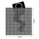 Dreamz Duck Down Feather Quilt 200GSM Duvet Doona Summer Super King Bed