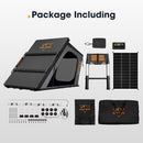 San Hima Kalbarri Gen 2 Roof Top Tent Hard Shell With Ladder + 130W Solar Panel