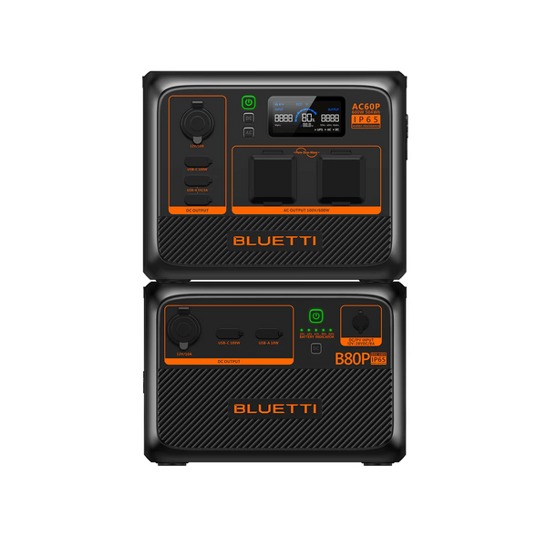 BLUETTI AC60P+B80P | Home Battery Backup