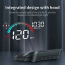 M22 GPS Head-Up Display Universal Speedometer Windshield Projector Black