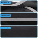2-in-1 Car Trunk & Backseat Organizer High-Capacity Oxford Storage Bag Black