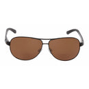 Ugly Fish Galaxy +1.50 Bifocal Aluminium Black Frame/Brown Lens Sunglasses