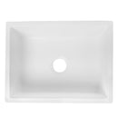 Traderight Group  Granite Kitchen Sink Laundry Stone Sinks Undermount Single Bowl 59cmx45cm White