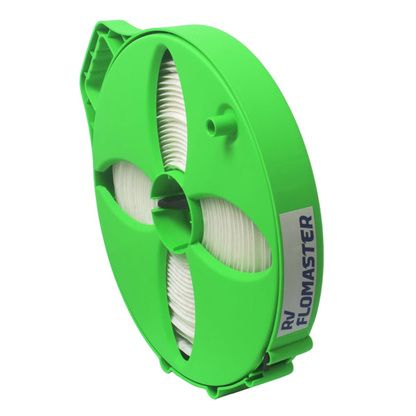 RV Flomaster 15m Flat Hose Reel with Hose