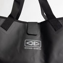 Ocean & Earth 47 Litre Waterproof Beach Tote Bag Black PVC Small