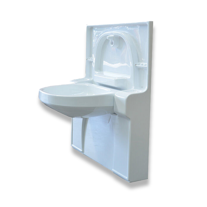 VT90 Module lower basin folding down basin 820*670*160mm