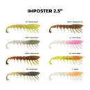 Rapala Crush City 7 Pack of 2.5 Inch The Imposter Soft Plastic Prawn Lures