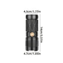 Tactical Flashlight Rechargeable Zoomable 8 Modes