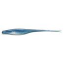 5 Pack of 5 Inch Bite Science Jerk Minnow Soft Plastic Lures - Blue Shad