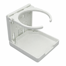 CARAVAN & CAR FOLDING CUP HOLDER - WHITE