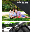 Black Caravan Privacy Screen 1.95 x 2.2M