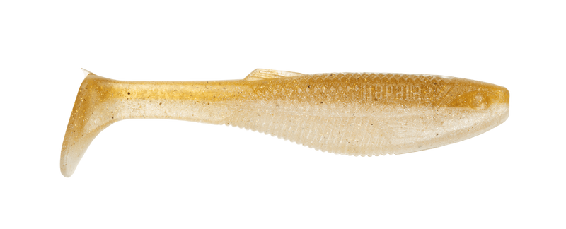 5 Pack of 4 Inch Rapala Crush City Heavy Hitter Soft Plastic Paddle Tail Lures