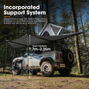 San Hima 180 Degree Free-Standing Awning 600D Double-Ripstop + "L" Bracket