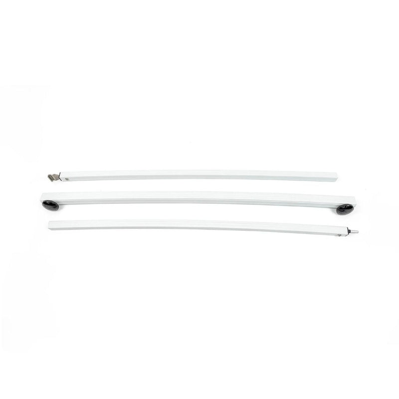 Aussie Traveller Xtend Curved Roof Rafter - 3-Piece - White