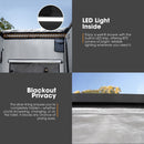 San Hima Dual Shower Awning Instant Fold-Out Ensuite Tent Camping Change Room