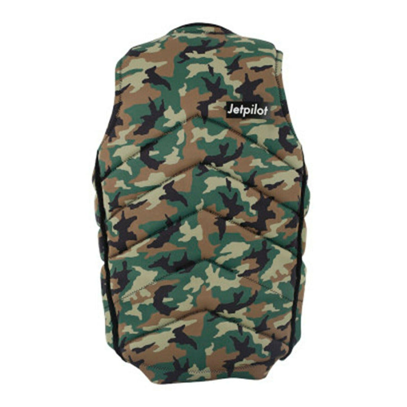 Jetpilot X1 Lewy Teens or Men's L50S Neoprene Life Jacket Vest Camo Size S-M