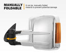 Pair Extendable Towing Mirrors Gen1 for Toyota Hilux 2005-2015 N70 w/ Indicators