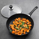 Scanpan Classic 28cm/3L Non-Stick Saute Pan with Lid - Black (Induction & Oven Safe)