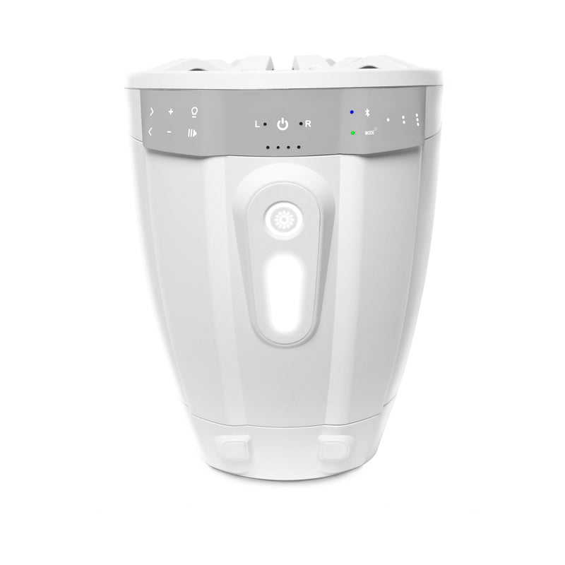 ExtremeTower Speakers TB8 - 1 Battery Powered Bluetooth Amplified Tower Speakers+ 1 Passive Speaker 2pcs set