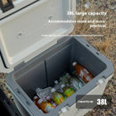 Portable Outdoor Cooler with Wheels