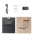 Smart 200W Foldable Solar Blanket with USB Charging