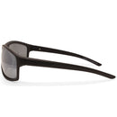 Dirty Dog Zero Satin Black/Grey-Silver Mirror Polarised Men's Sunglasses