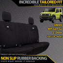 Suzuki Jimny 4th Gen GJ 2-Door Neoprene Rear Row Seat Covers (Available)