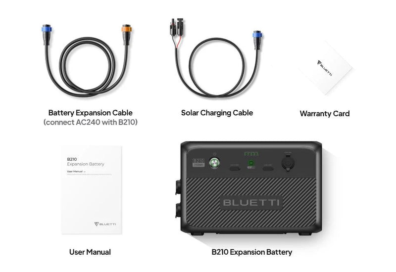 BLUETTI B210 Expansion Battery | 2,150Wh