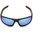 Dirty Dog Muffler Satin Black/Grey-Ice Blue Mirror Polarised Men's Sunglasses