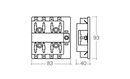 NARVA 8 Way Fuse Block - With Cover 54433