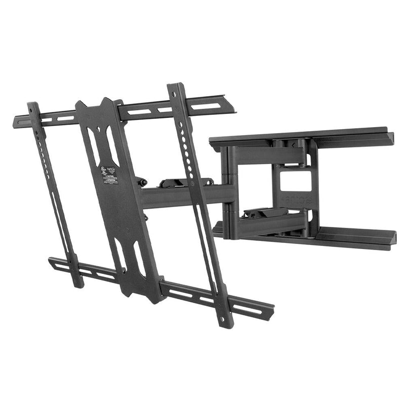 Kanto PDX650 Full Motion TV Wall Mount for 37" - 90" TVs, Black