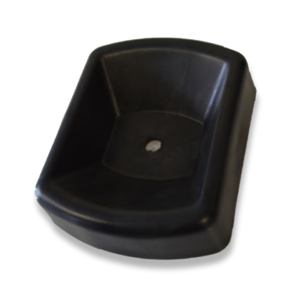 SMALL RUBBER Jockey Wheel Holder/Chock rubber