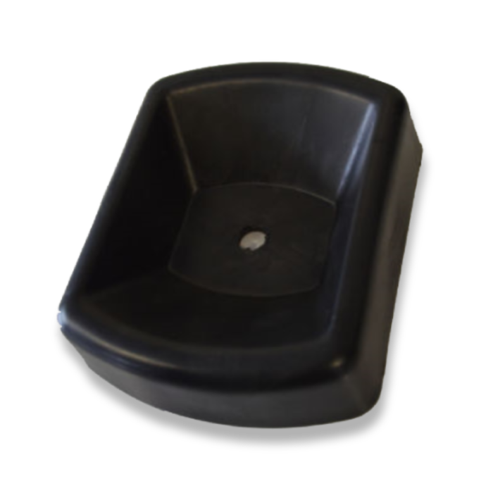 SMALL RUBBER Jockey Wheel Holder/Chock rubber