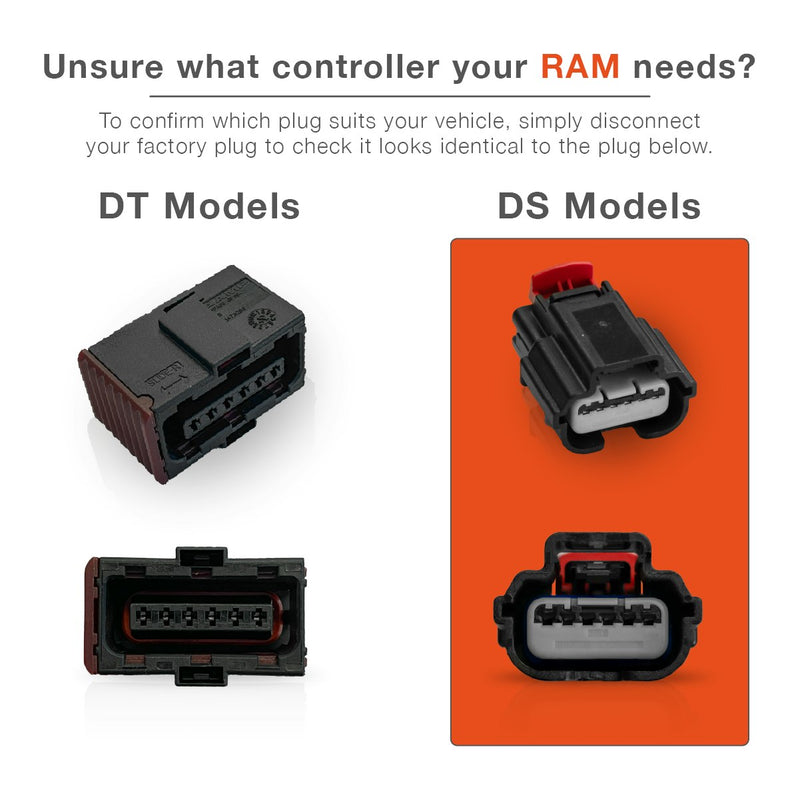 EVC Throttle Controller to suit RAM 1500 2019 - ON (Classic - DS)