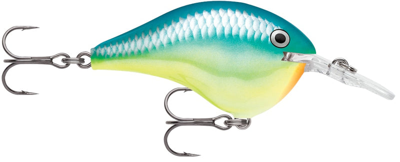 Rapala DT08 (Dives to 8ft) 5cm Crankbait Fishing Lure