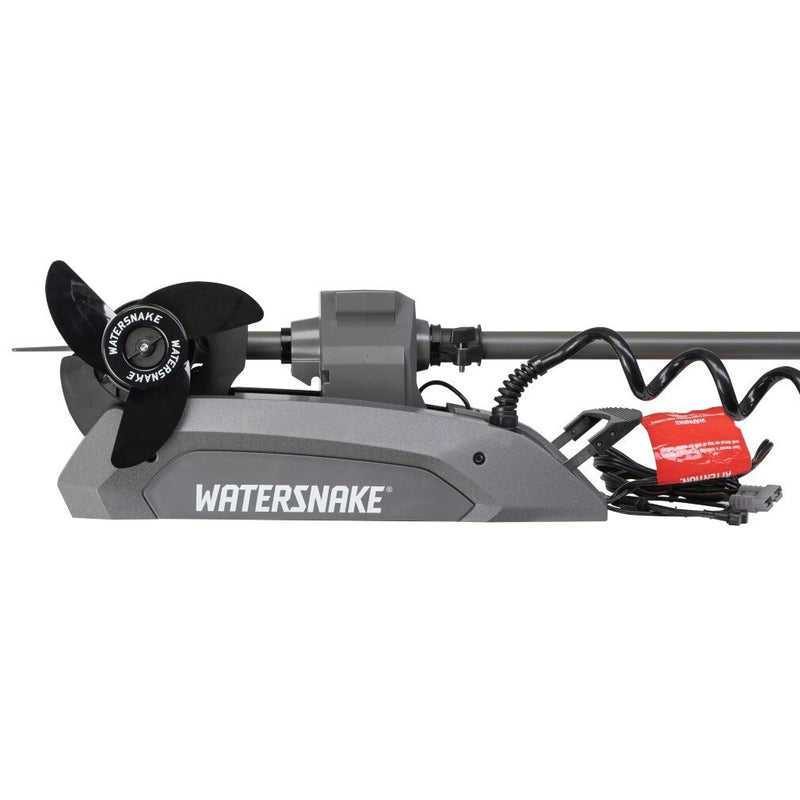 Watersnake Stealth 65lb/54 Inch Shaft Remote Bow Mount Electric Motor