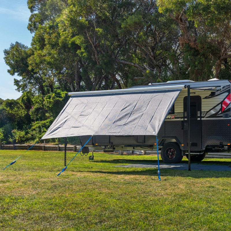 CGEAR Privacy Screen Awning 6ft x 11ft - Grey