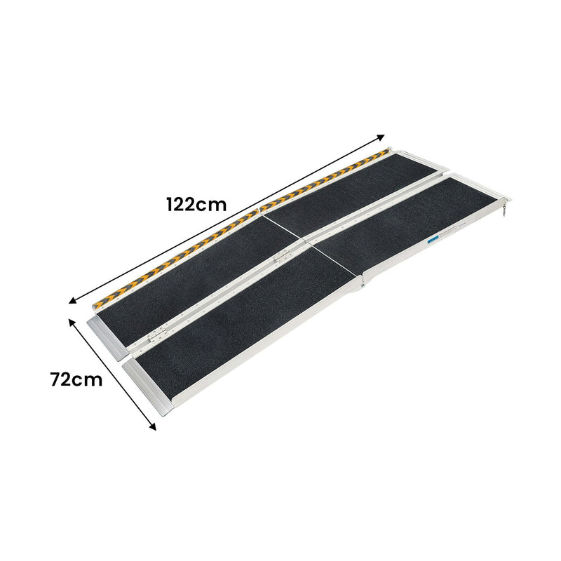 Kartrite Aluminium Portable Wheelchair Ramp High-Grip R03 - 4ft