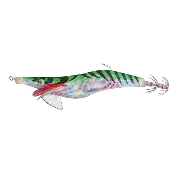 Jarvis Walker Size 4.0 Green Pearl Belly Razorback Squid Jig Lure